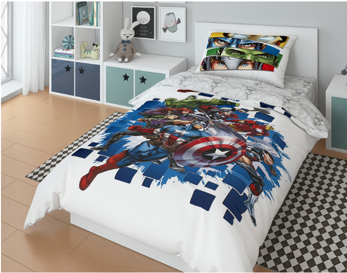 Комплект постельного белья, Marvel "Капитан Америка"