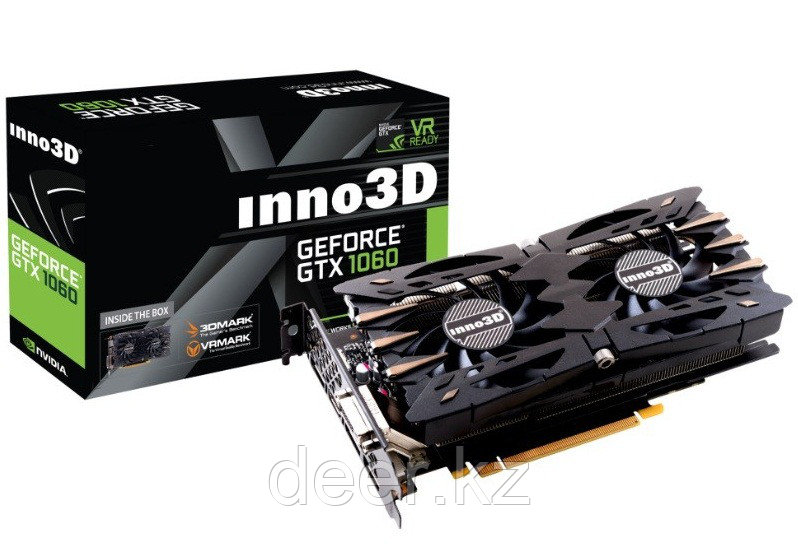 Видеокарта INNO3D GeForce GTX 1060 Twin X2 6GB N106F-5SDN-N5GS