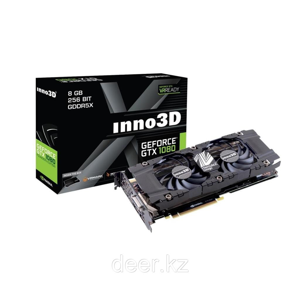 Видеокарта INNO3D GeForce GTX 1080 Twin X2 8GB N1080-1SDN-P6DN