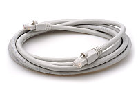 ITK Коммутационный шнур (патч-корд), кат.6A S/FTP, LSZH, 1м, серый, фото 1