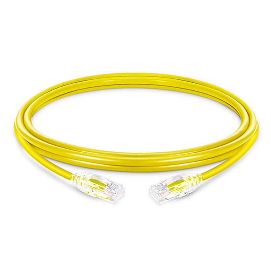 ITK Коммутационный шнур (патч-корд), кат.5Е FTP, 5м, желтый