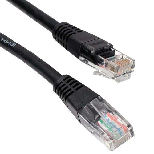 ITK Коммутационный шнур (патч-корд), кат.5Е FTP, 3м, черный