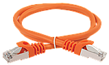 ITK Коммутационный шнур (патч-корд), кат.5Е FTP, 3м, оранжевый, фото 2