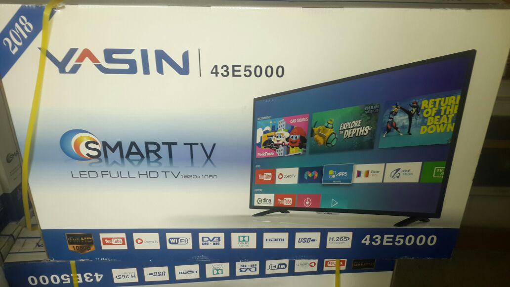 Телевизор YASIN LED-43E5000 SMART, WI-FI,