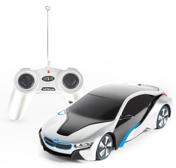 Радиоуправляемая машина RASTAR 48400S 1:24 BMW I8 Пластик 27 MHz Серебристый