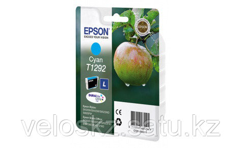 Картридж Epson C13T12924012 I/C для SX420W/BX305F голубой new, фото 2