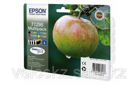 Картридж Epson C13T12954012 SX420W/BX305F набор 4 шт.new, фото 2