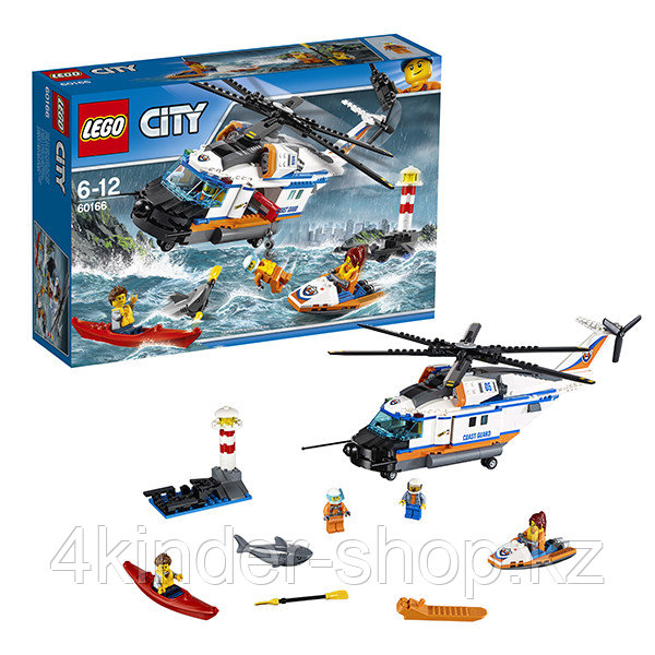 Lego City Сверхмощный спасательный вертолёт