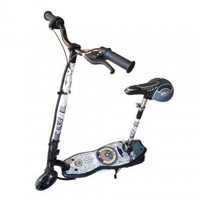 Электросамокат детский с сиденьем и складной El-sport scooter CD10-S - фото 3 - id-p53519326