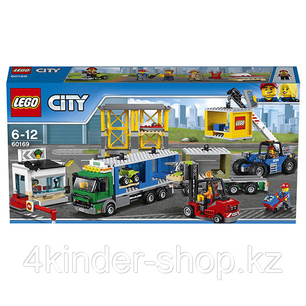 Lego City Грузовой терминал - фото 6 - id-p53523198