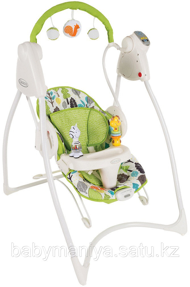 Качели-качалка Graco Swing Bounce Bear Trail