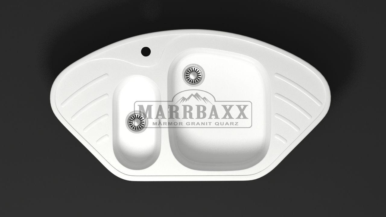 Мойка кухонная Marbaxx матовая Модель 23 угловая