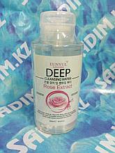 Eunyul  Deep  cleansing water Rose Extract - Очищающая вода с экстрактом Розы