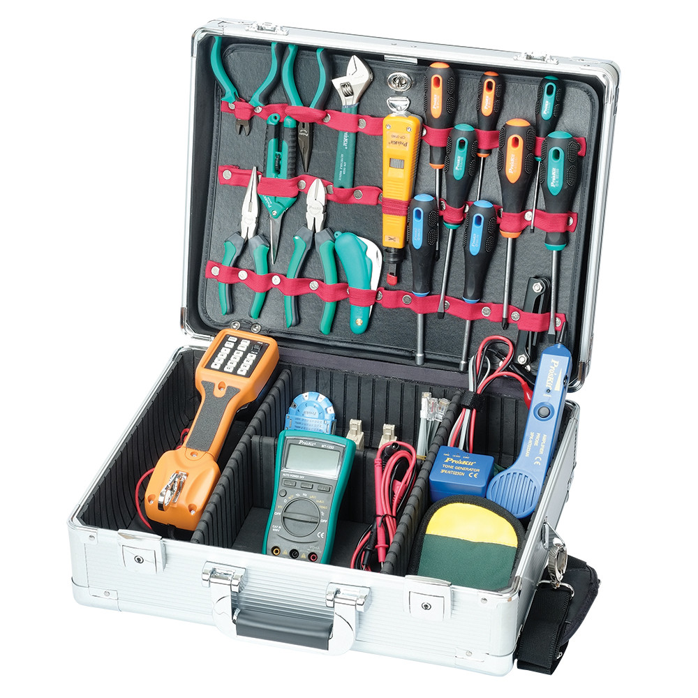 Pro'sKit PK-14019B Набор инструментов для телекоммуникационных сетей