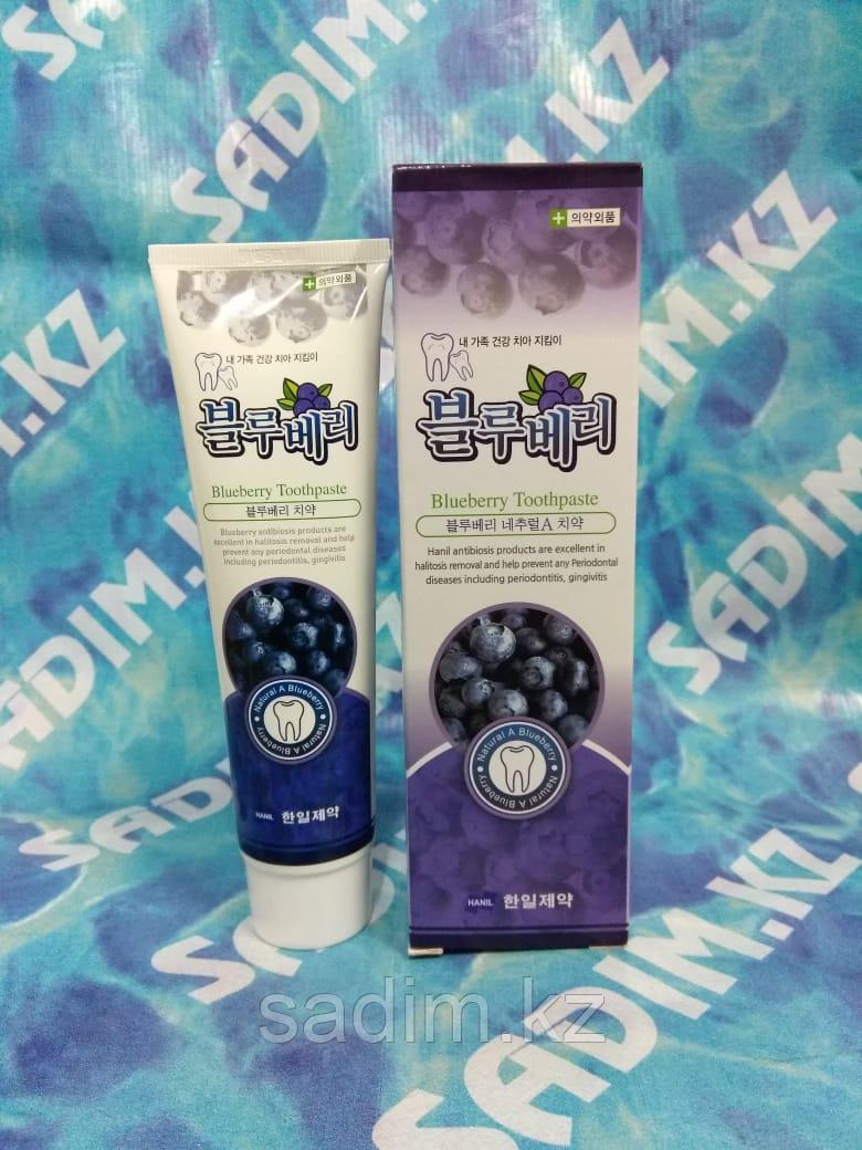 Hanil blueberry toothpaste - Зубная паста с экстрактом черники