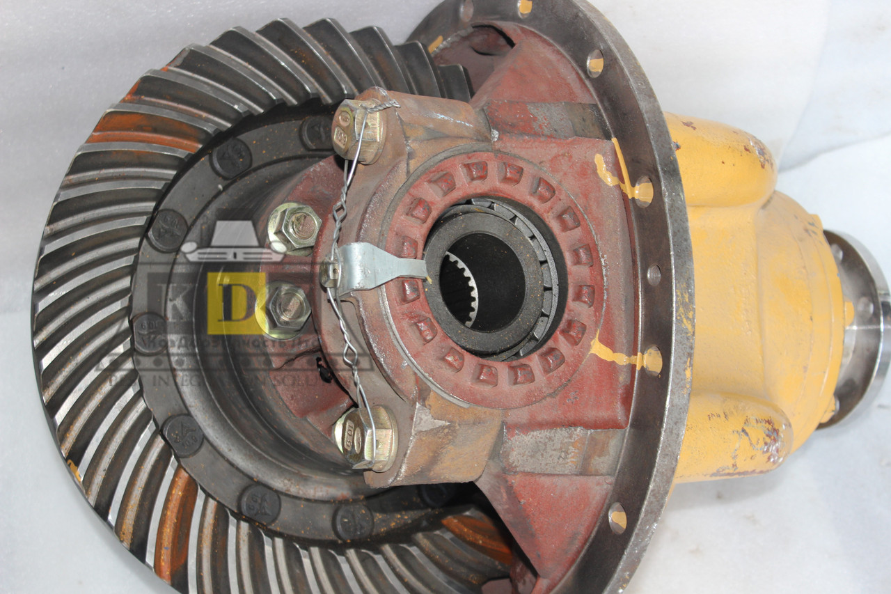 Редуктор в сборе переднего моста (7/37, 26 шлицов, 6 отверстий) LW500F (250300319) на погрузчик ZL50, фото 1