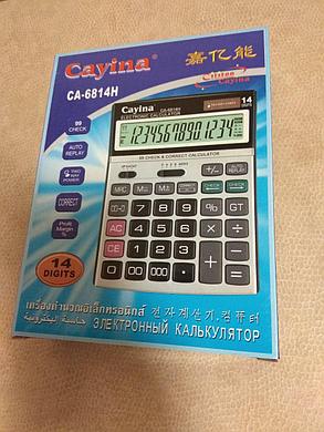Калькулятор настольный Cayina CA-6814H, фото 2