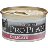 Pro Plan Delicate Индейка 85г Консервы для кошек с кожной чувствительностью и/или проблемным пищеварением