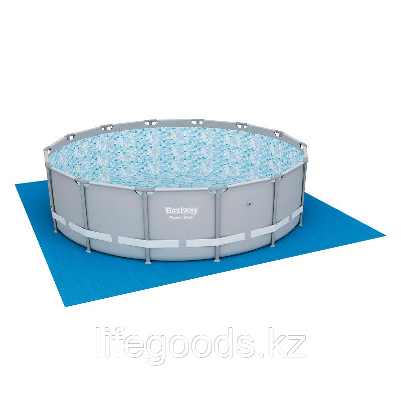 Каркасный бассейн круглый 427х122 см, полный комплект, Bestway 56444 - фото 6 - id-p53571850