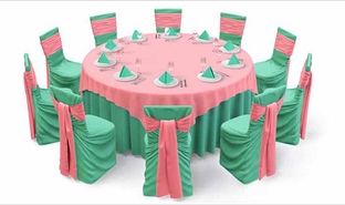 Красивый комплект для ресторана