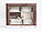 Шкатулка для ювелирных изделий с прозрачной крышкой, коричневая, 20*4*16 см, фото 4