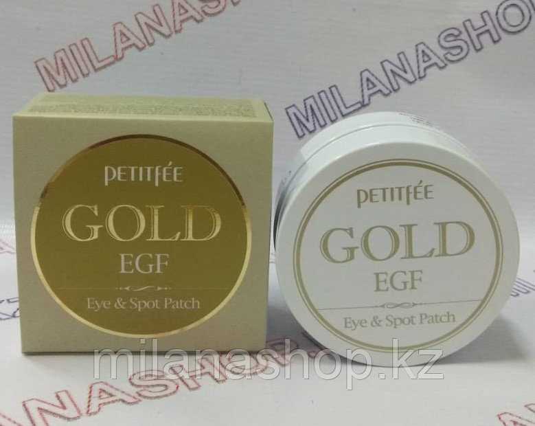 Petitfee Gold & EGF Eye & Spot Patch (60 шт) - Гидрогелевые патчи для век с золотыми частицами