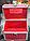 Металлический кейс, красный, 17*12*12 см, фото 2