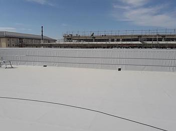 Гидроизоляция кровли пвх мембраной Sika, на месторождение "Тенгиз" 6