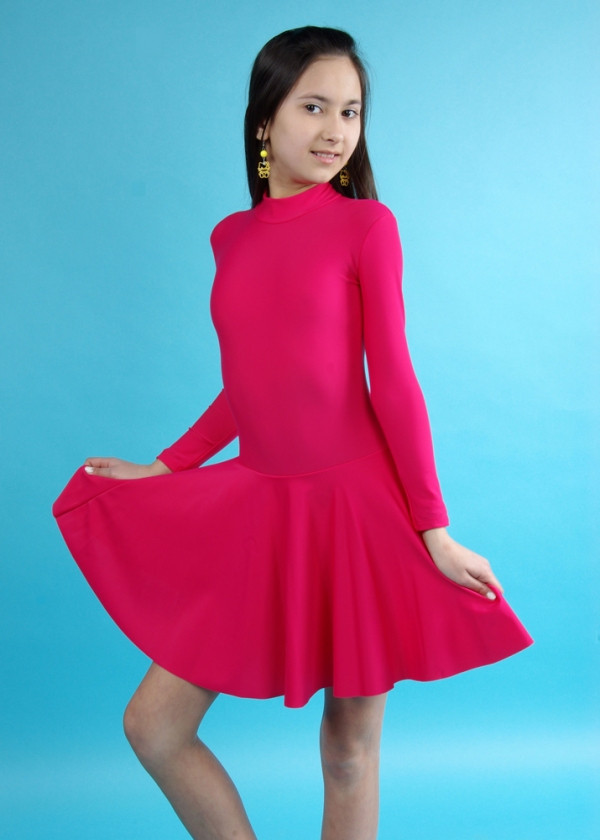 Платье спортивное для девочек Р 2.91 Альера - фото 1 - id-p3622995