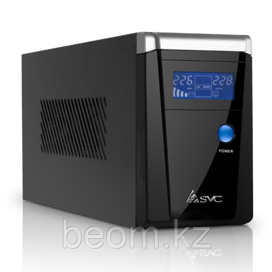 Источник бесперебойного питания 800ВА/480Вт (ИБП) UPS SVC V-800-F-LCD