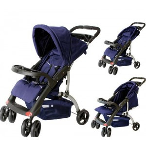 Прогулочная коляска Shopper Blue с рождения