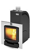 Банная печь бани и сауны Каскад 12 Т Панорама