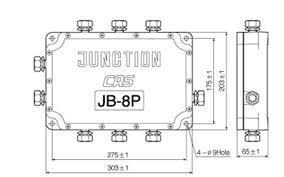 Клеммная коробка JB-8P, фото 2