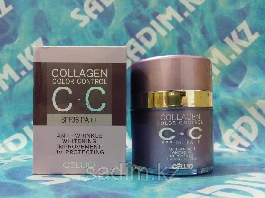 Cellio Collagen Color Control CC spf36 - CC крем от морщин