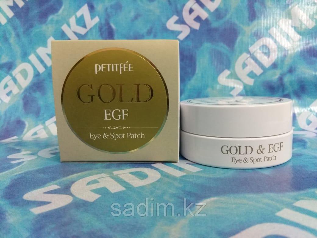 Petitfee Gold & EGF Eye & Spot Patch (60 шт) - Гидрогелевые патчи для век с золотыми частицами