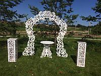 Свадебная ширма, свадебная арка, фотозона, свадебные тумбы