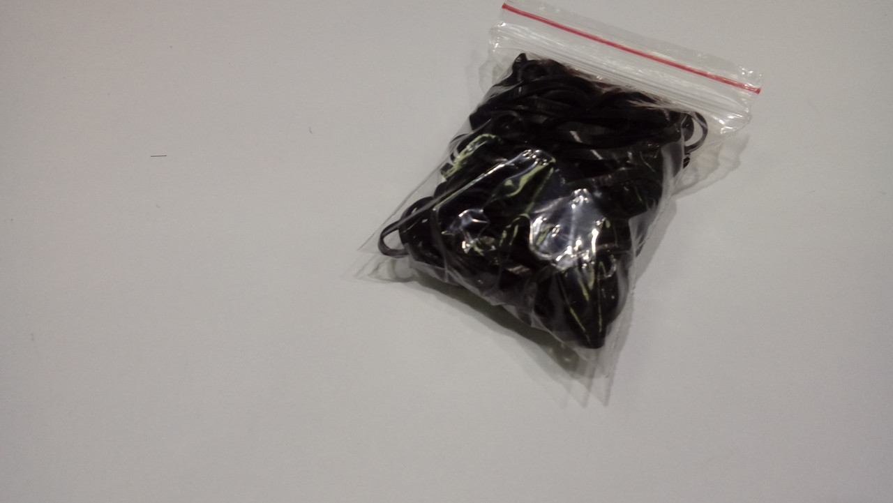 Резинки черные 10 гр Китай