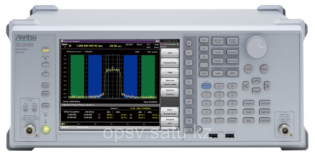 Лабораторный анализатор спектра и сигналов Anritsu MS2830A - фото 1 - id-p3624862