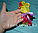 Гавайский набор разноцветный (лея, ожерелья на руки, ободок на голову) , фото 2