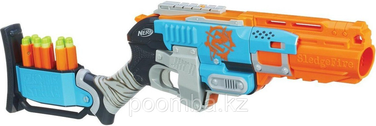 NERF. Бластер Зомби СледжФайр