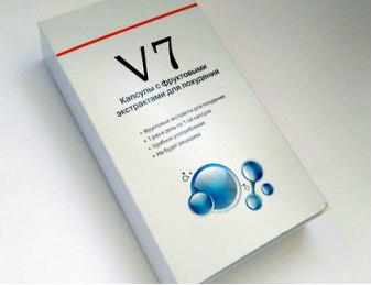 V7 средство с фруктовыми экстрактами для похудения - фото 2 - id-p53626386