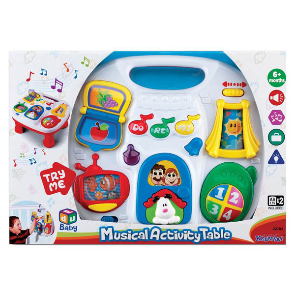 Keenway Музыкальный обучающий столик Musical Activity (звук, свет)