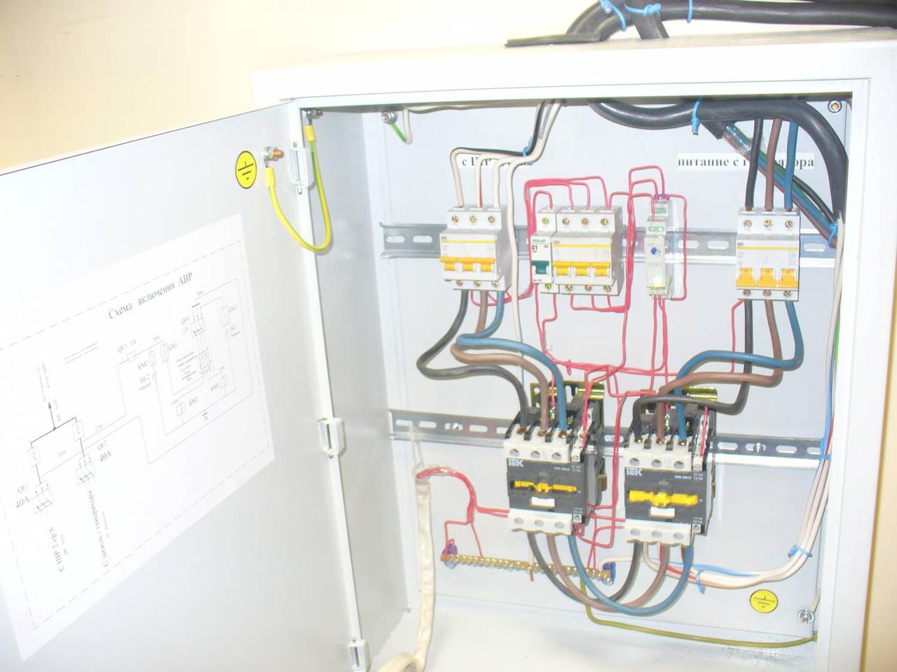 Сборка щитов АВР, фото 1
