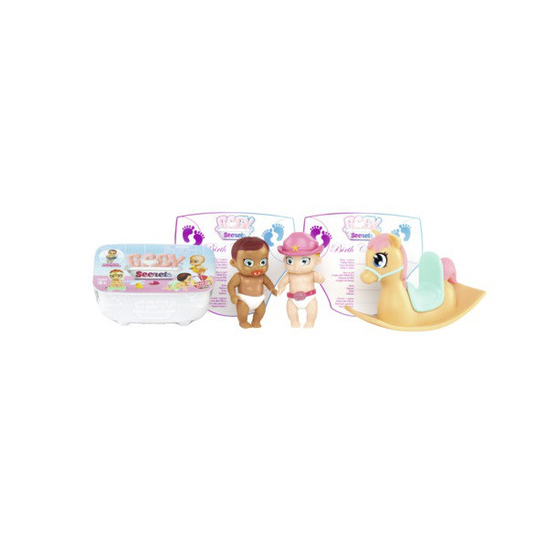 Zapf Creation Baby Secrets 930-144 Бэби Секрет Набор с лошадкой-качалкой