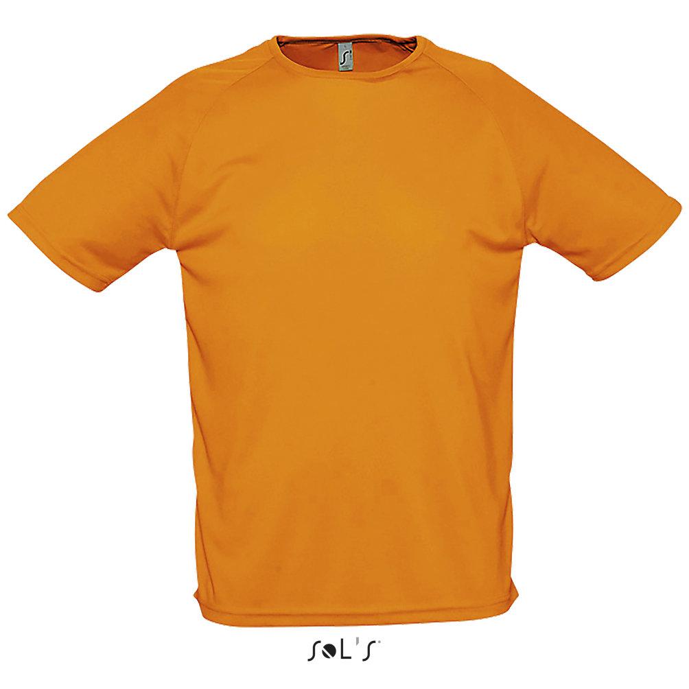 Футболка Dry Fit | Sols Sporty XL оранжевый - фото 1 - id-p53657763