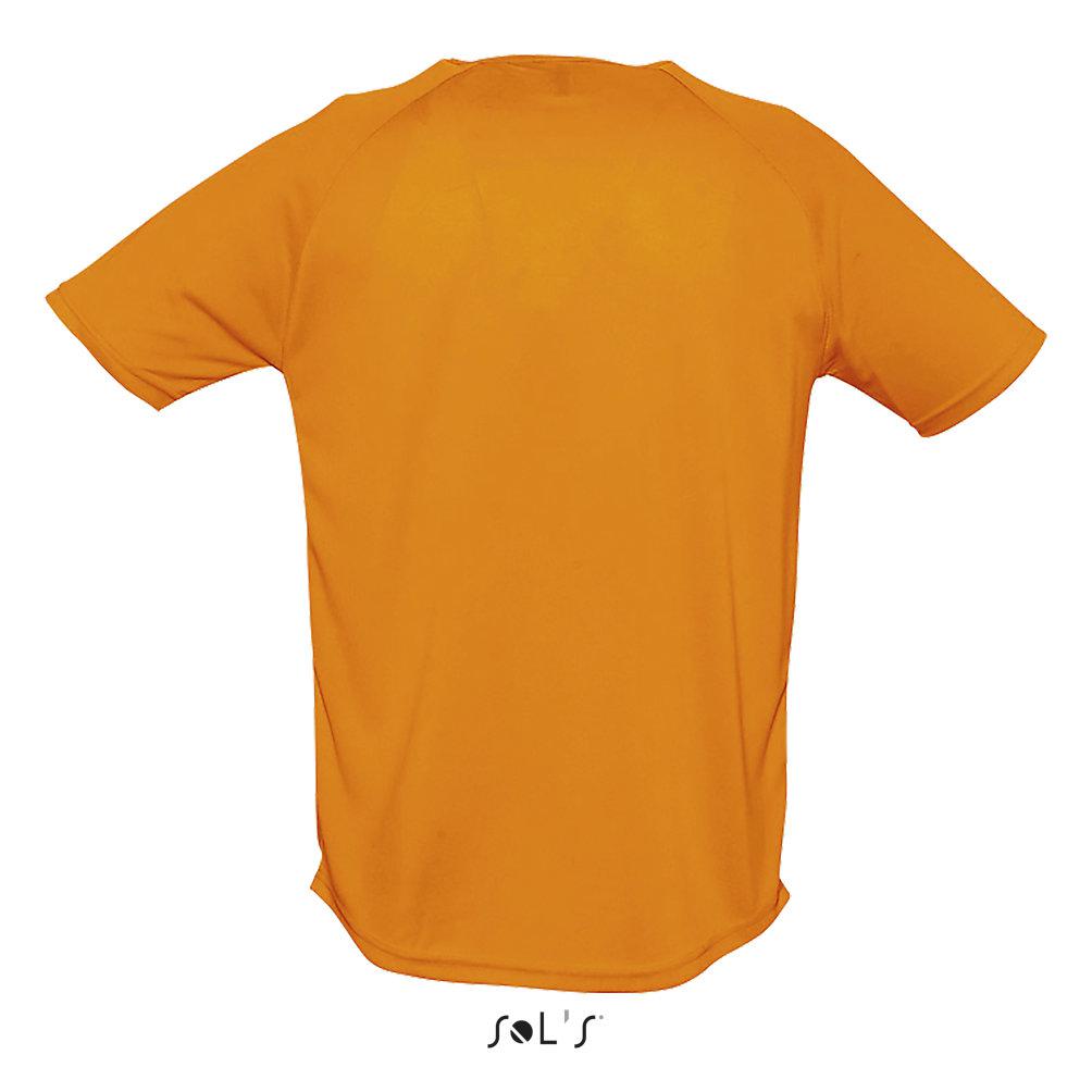 Футболка Dry Fit | Sols Sporty XL оранжевый - фото 2 - id-p53657763