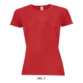 Футболка Dry Fit | Sols Sporty women XS красный