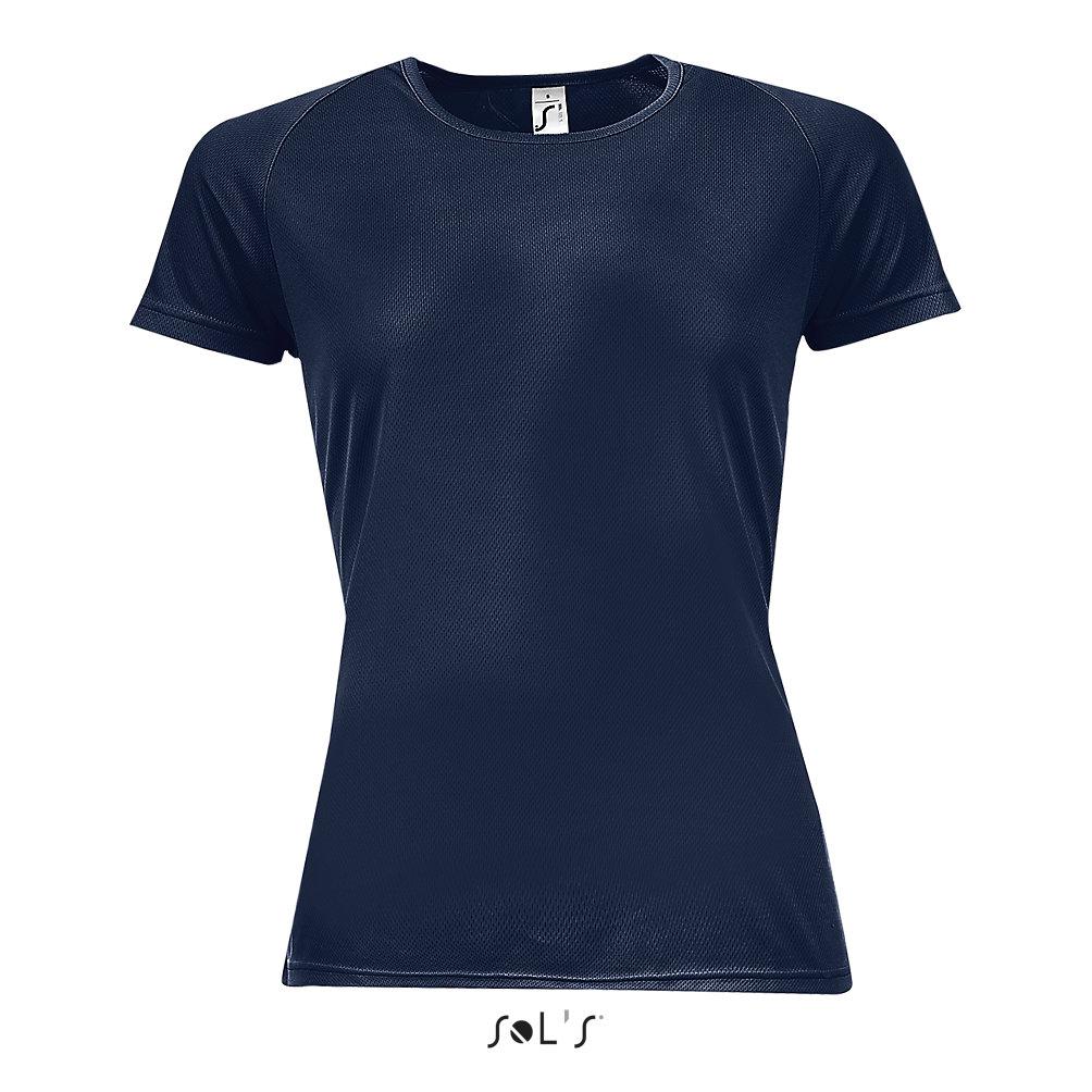 Футболка Dry Fit | Sols Sporty women M темно-синий