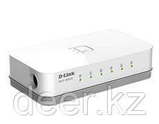 D-Link DES-1005C/A1A 5-порт неуправляемый коммутатор 10/100