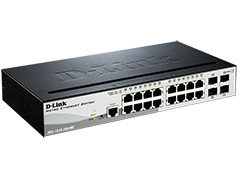 D-Link DGS-1510-20L/ME Управляемый коммутатор с 16 портами 10/100/1000 Base-Т и 4 портами 1000Base-X SFP